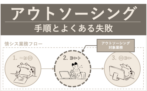 情シス業務のアウトーシングを進める５つの手順【よくある失敗３選付き】